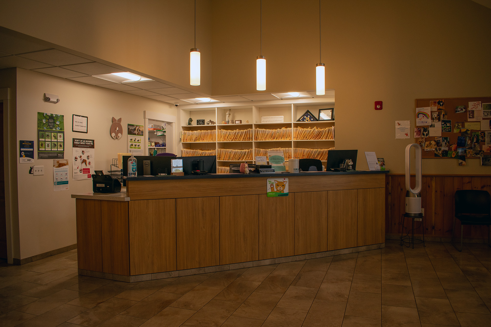 Champlain Veterinary Clinic interior
